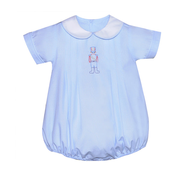 Embroidered Nutcracker Bubble and 2pc. Shortall