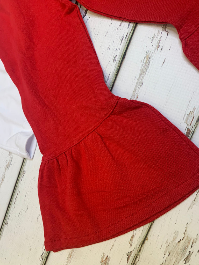 Girls Knit Ruffle Pants – Kids Kottage Boutique