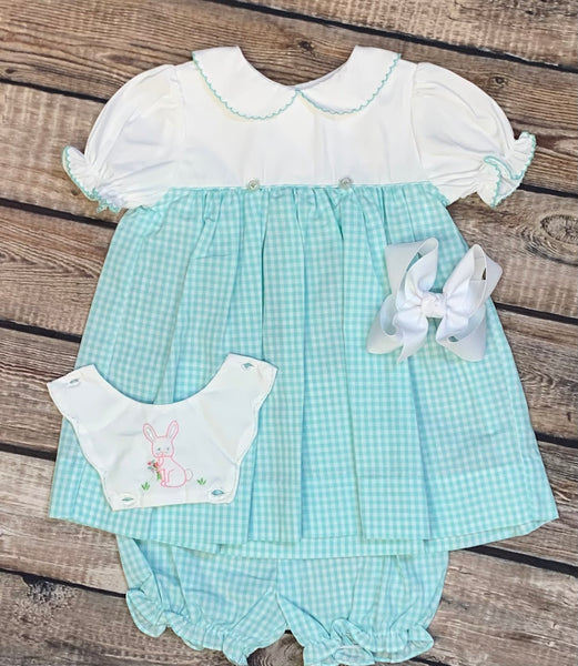 Mint Bunny dress