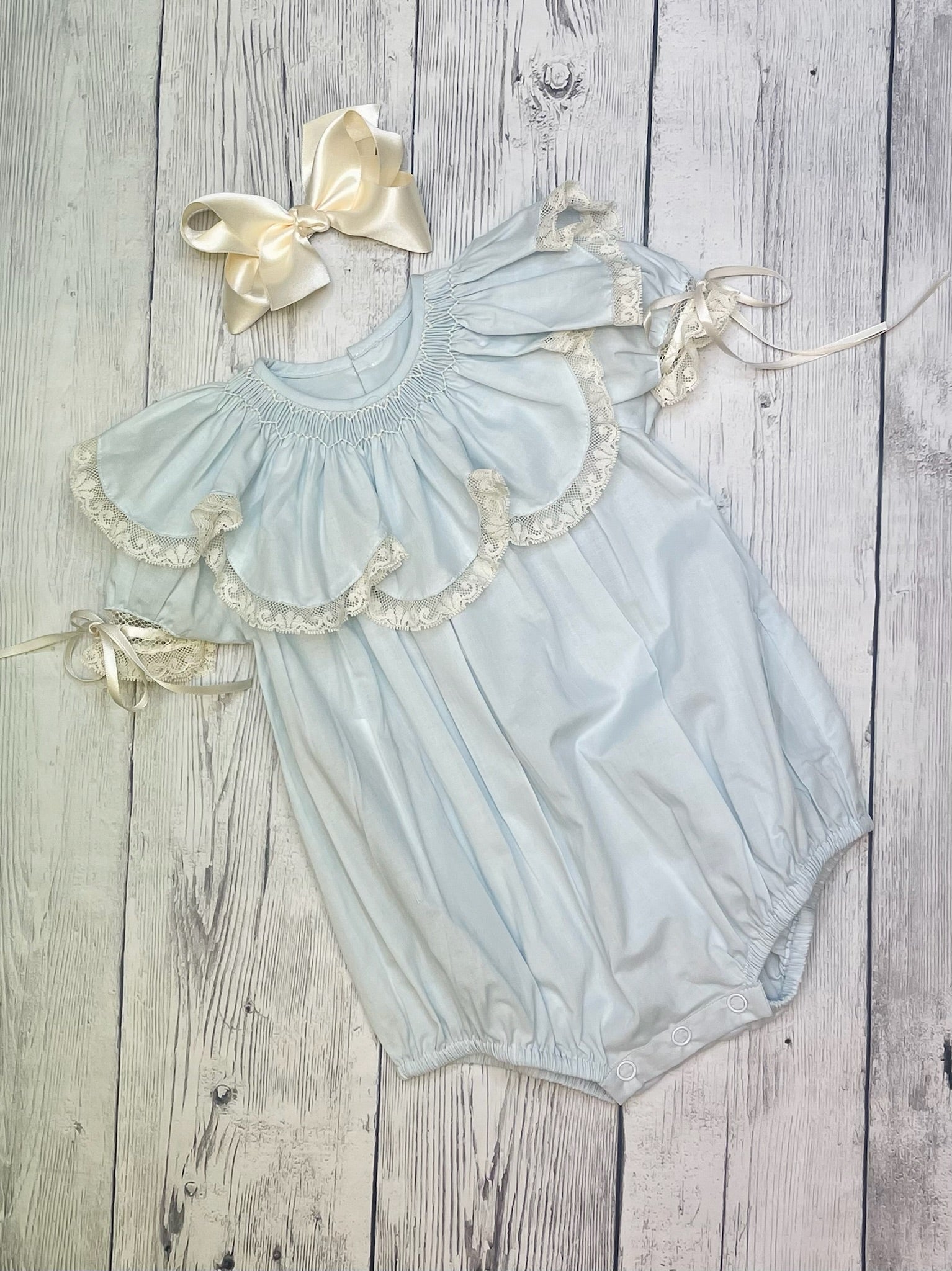 *Emerson* Heirloom Dress And Bubble