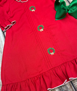 *Christmas Wreath* Lounge Gown