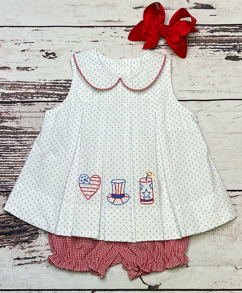 Patriotic Bloomer Set