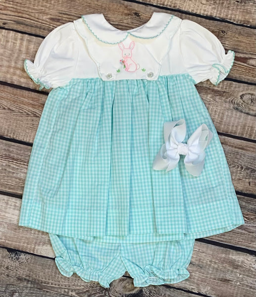 Mint Bunny dress