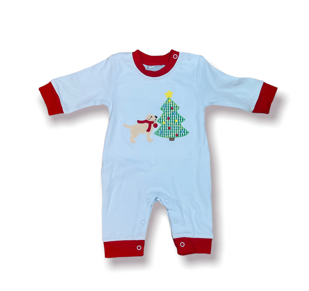 Christmas *Tree* Helper Romper