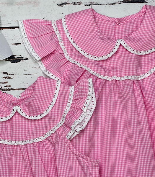 Gingham Angel Wing Bubble And Dress